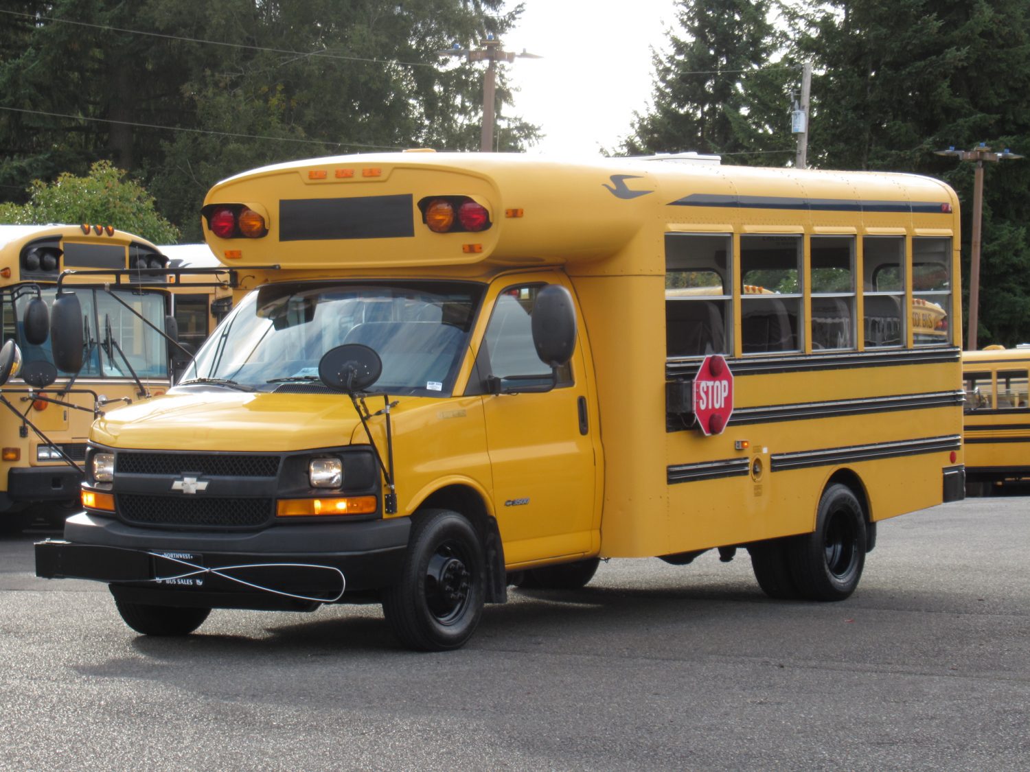 2004 Chevrolet Microbird 24 Passenger Type-A School Bus - B11959 - Image 2