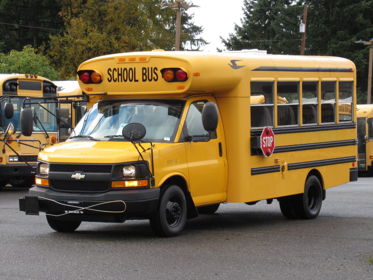 2004 Chevrolet Microbird 24 Passenger Type-A School Bus - B13412 - Image 2