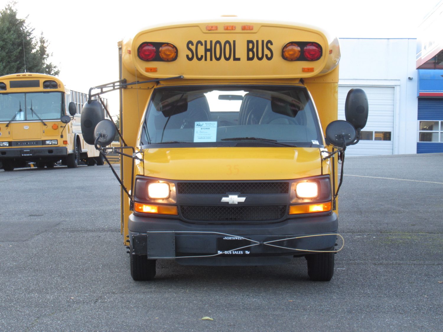 2004 Chevrolet Microbird 24 Passenger Type-A School Bus - B12408 - Image 12