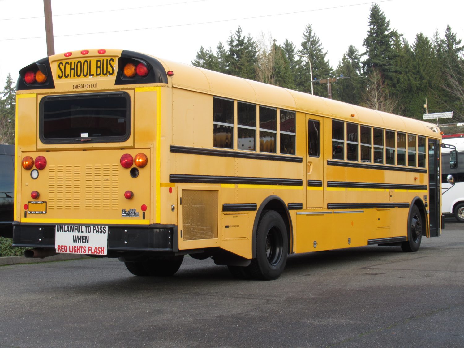 2009 International RE-300 78 Passenger School Bus - B72937 - Image 3