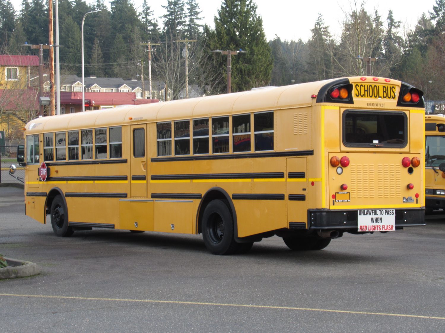 2009 International RE-300 78 Passenger School Bus - B72937 - Image 4