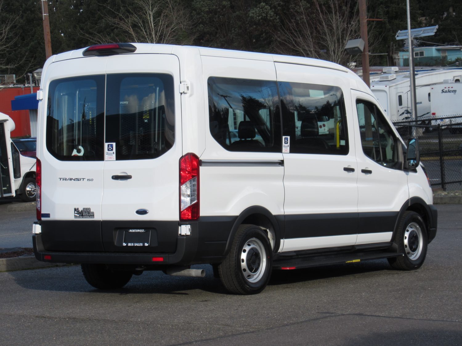 2020 Ford Transit TCI Mobility ADA 5 Passenger Van - S74520 - Image 3
