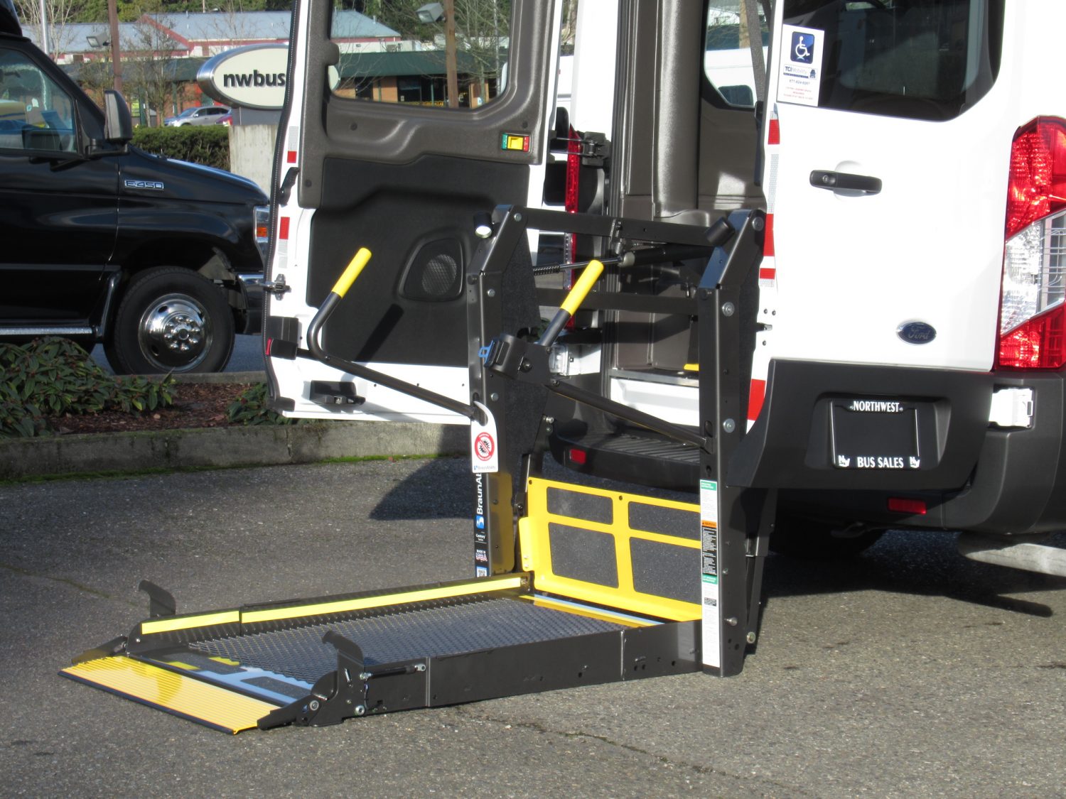 2020 Ford Transit TCI Mobility ADA 5 Passenger Van - S74520 - Image 10