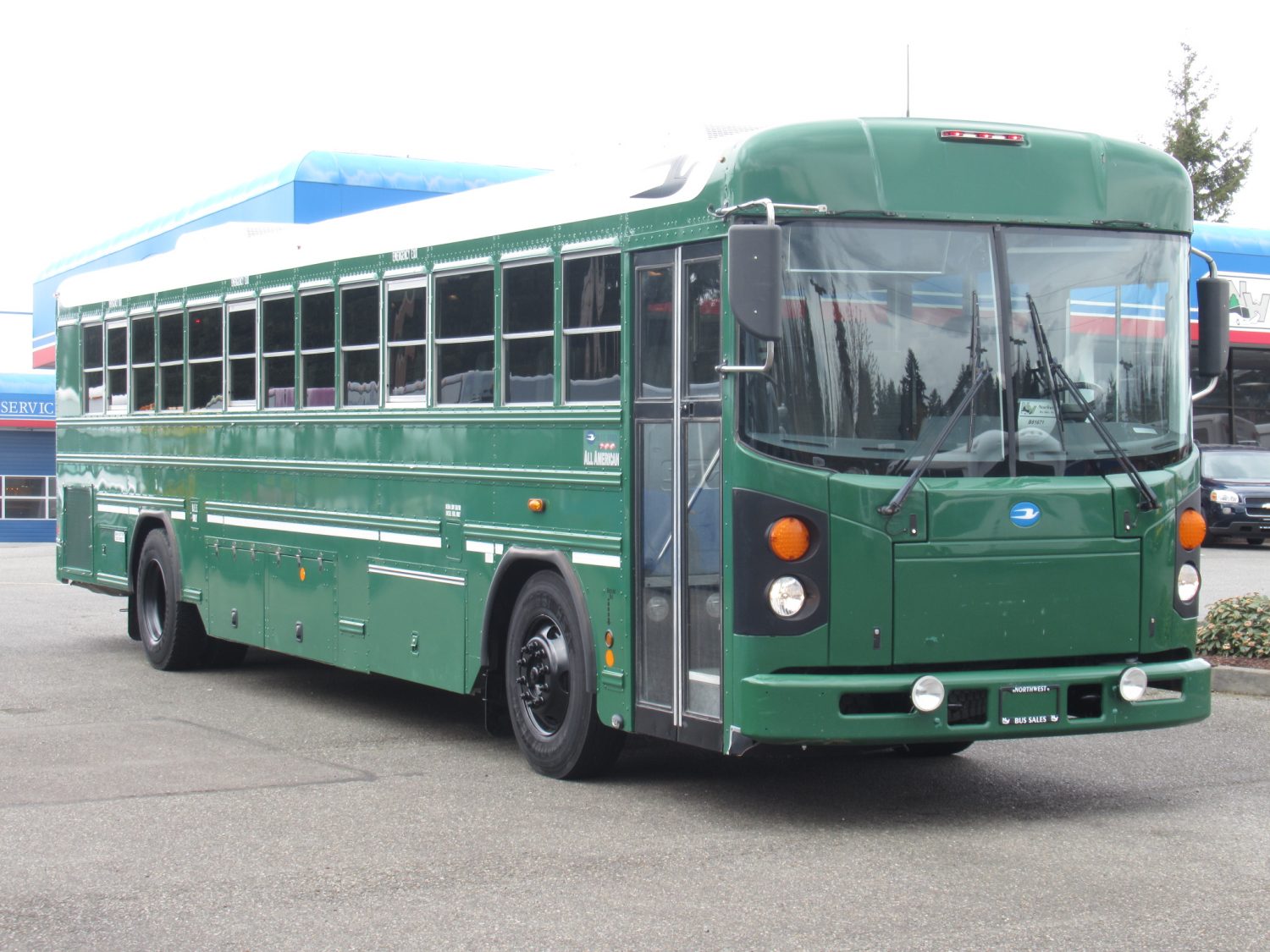 2011 Blue Bird All American 44 Passenger Commercial Bus - B81671