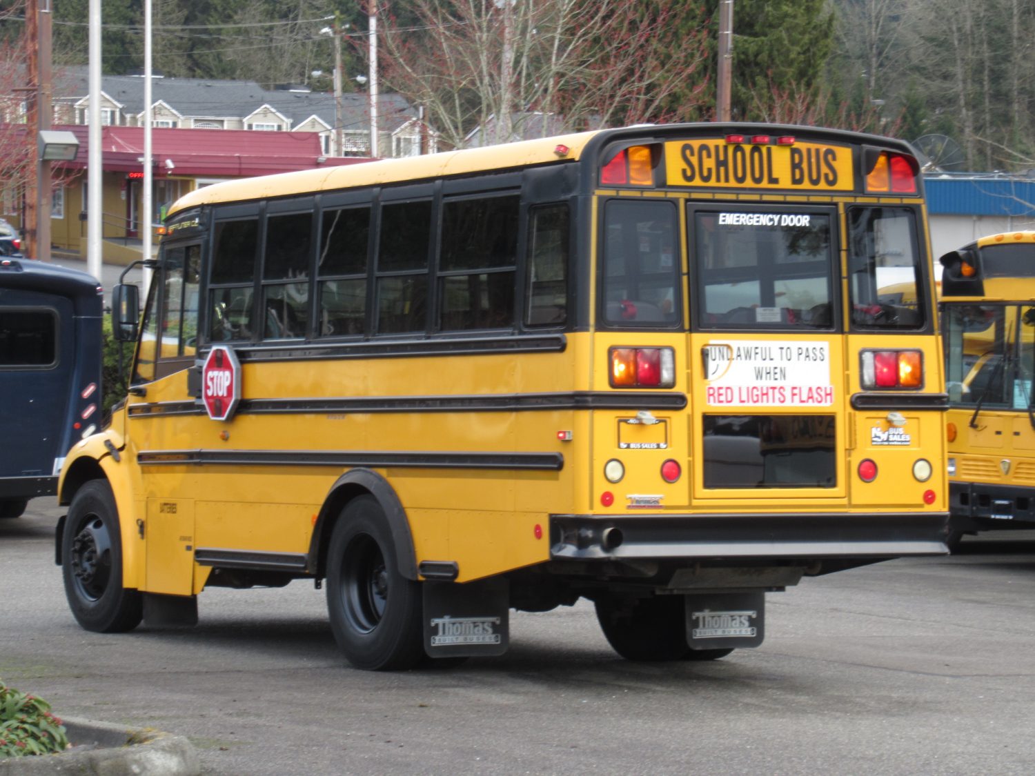 2008 Thomas C2 34 Passenger Short School Bus - B21755 - Image 4