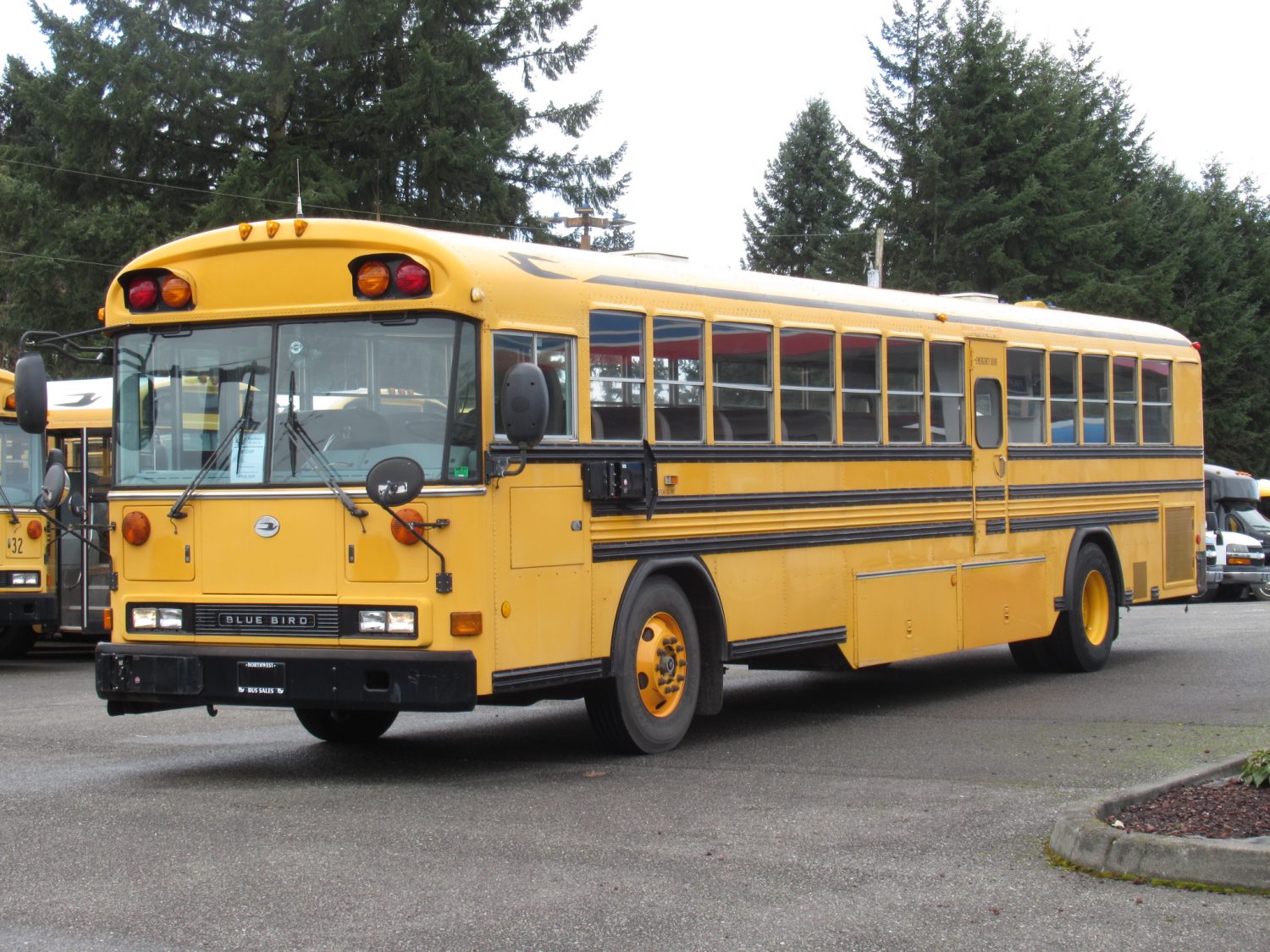 2003 Blue Bird All American 84 Passenger School Bus - B07268 - Image 2