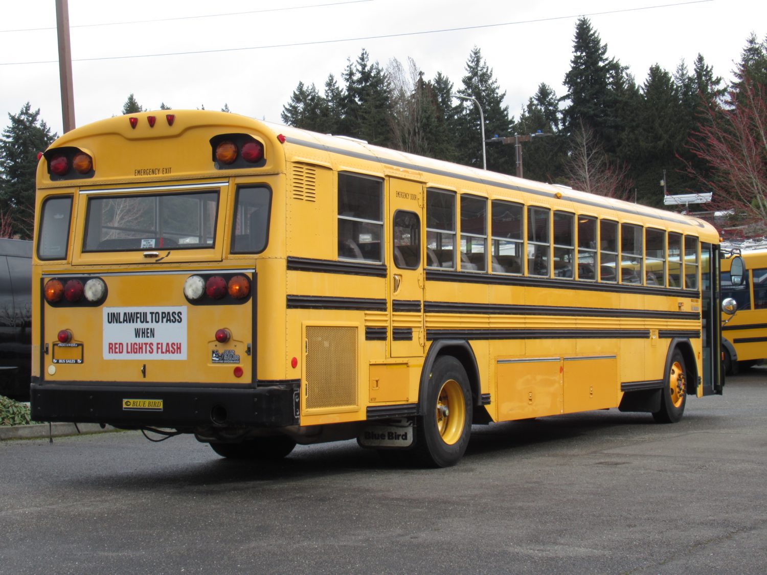 2003 Blue Bird All American 84 Passenger School Bus - B07268 - Image 3