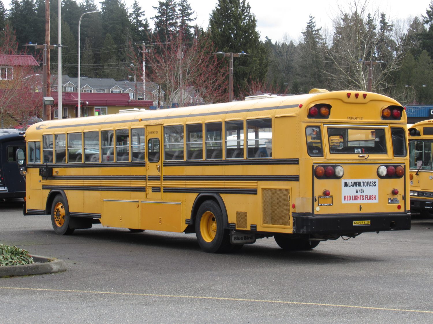 2003 Blue Bird All American 84 Passenger School Bus - B07268 - Image 4