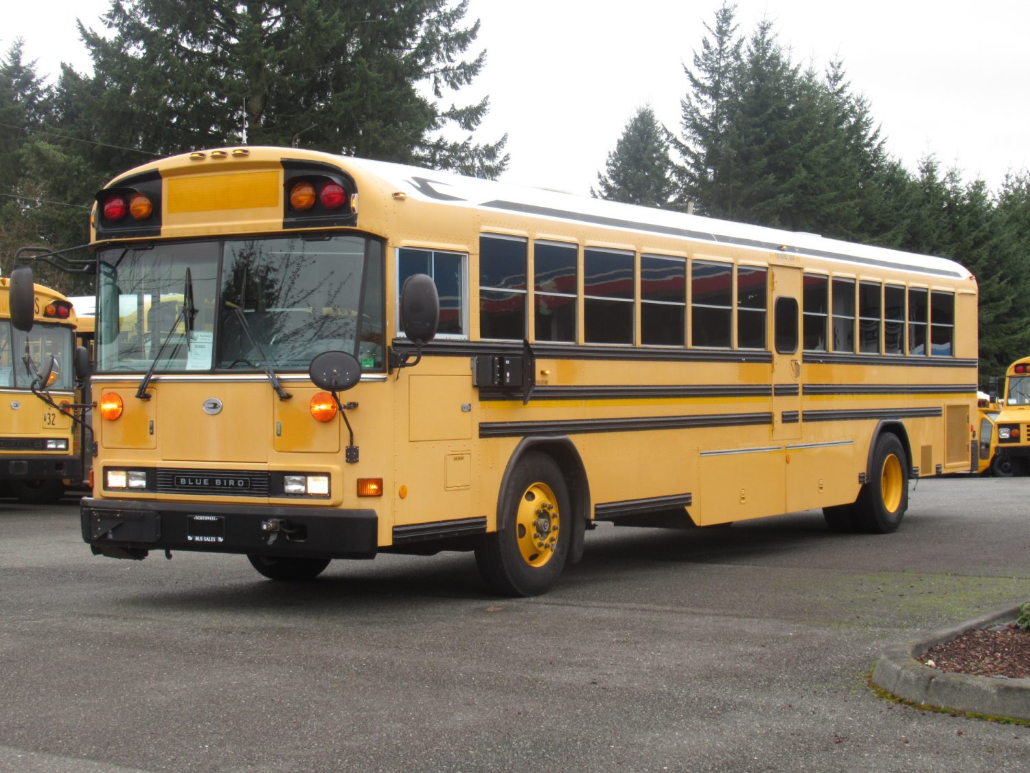 2007 Bluebird All American 84 Passenger School Bus - B38882 - Image 2