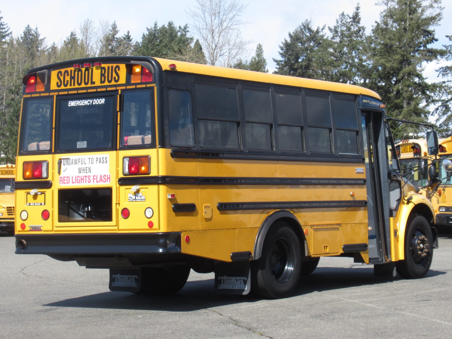 2008 Thomas C2 34 Passenger Short School Bus - B21754 - Image 3