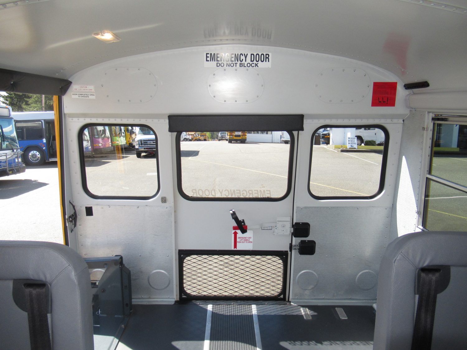 2012 Chevrolet Thomas 8 Passenger ADA School Bus - B12683 - Image 7