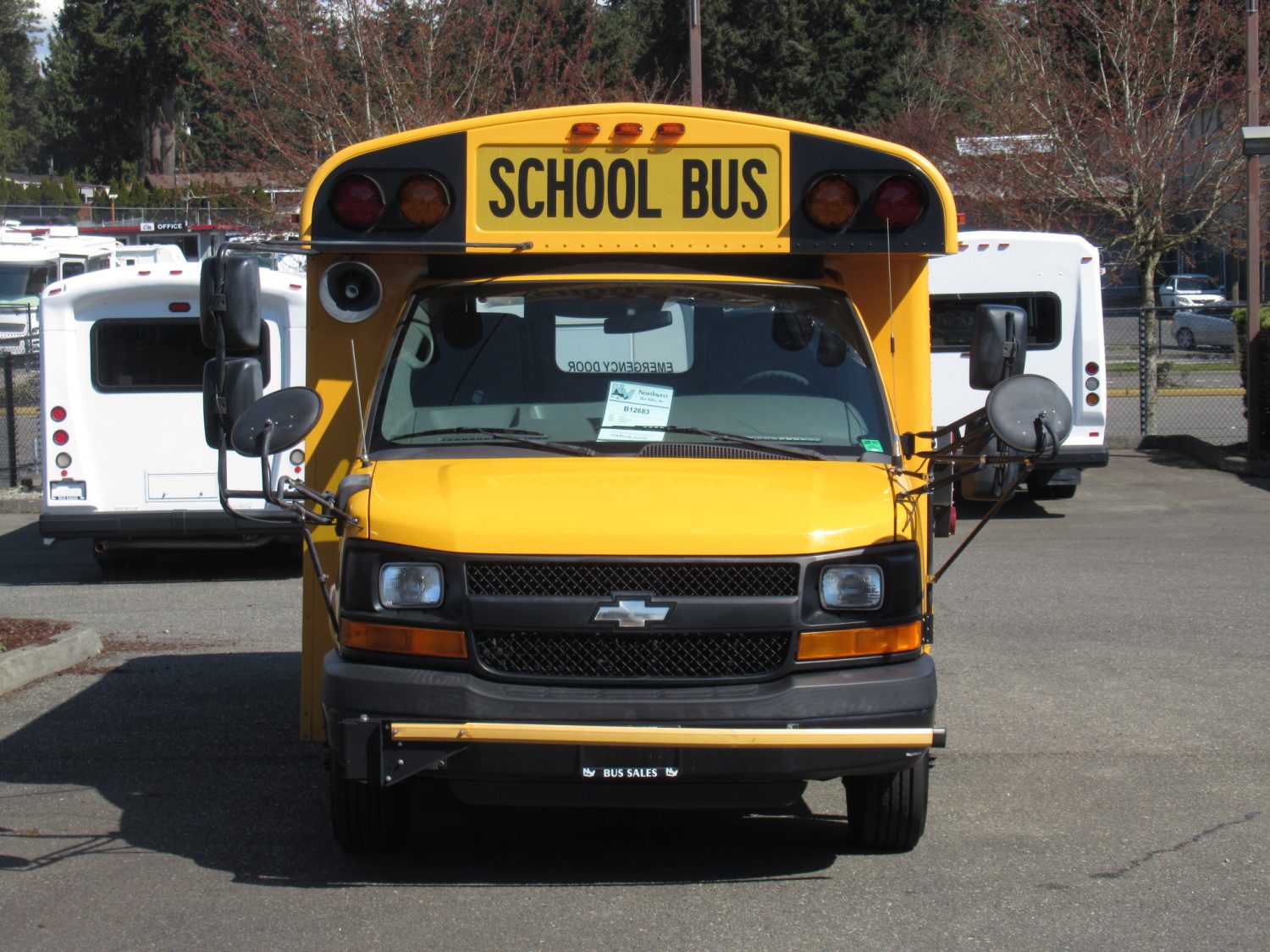 2012 Chevrolet Thomas 8 Passenger ADA School Bus - B12683 - Image 12