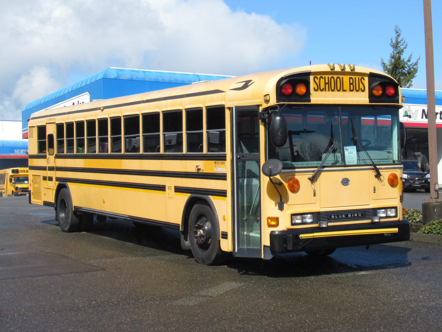 2008 Blue Bird All American 78 Passenger School Bus - B46193