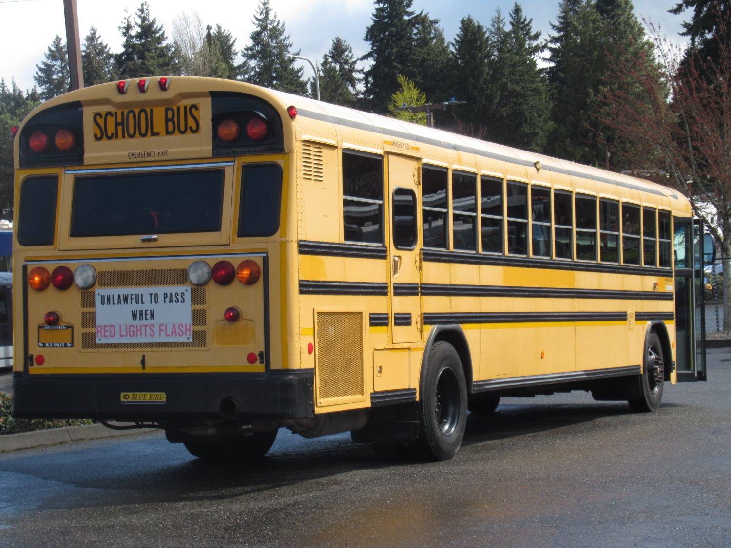2008 Blue Bird All American 78 Passenger School Bus - B46193 - Image 3