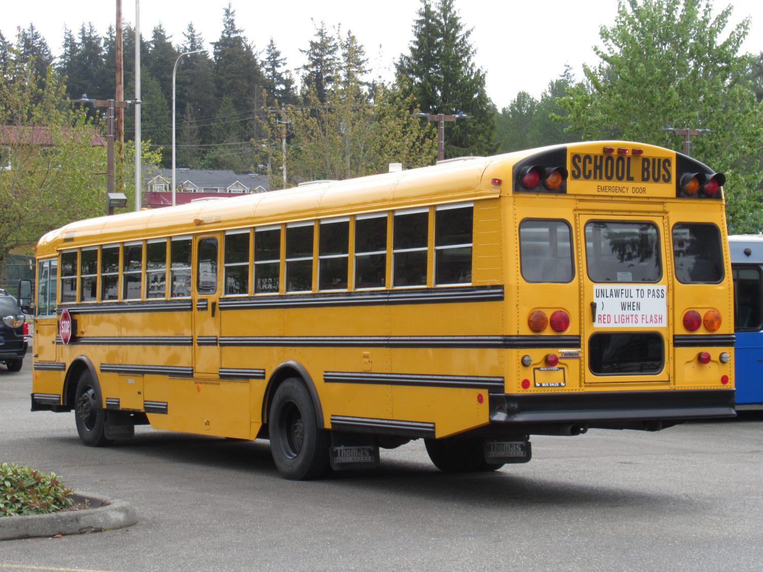2007 Thomas Saf-T-Liner 80 Passenger School Bus - B79767 - Image 4