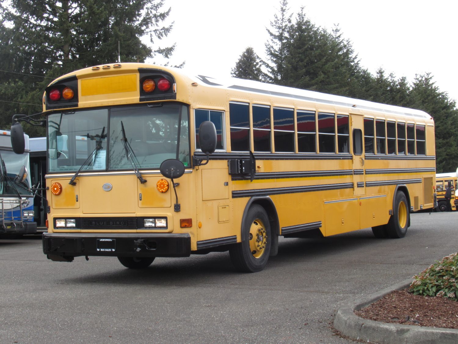 2007 Bluebird All American 84 Passenger School Bus - B38881 - Image 2