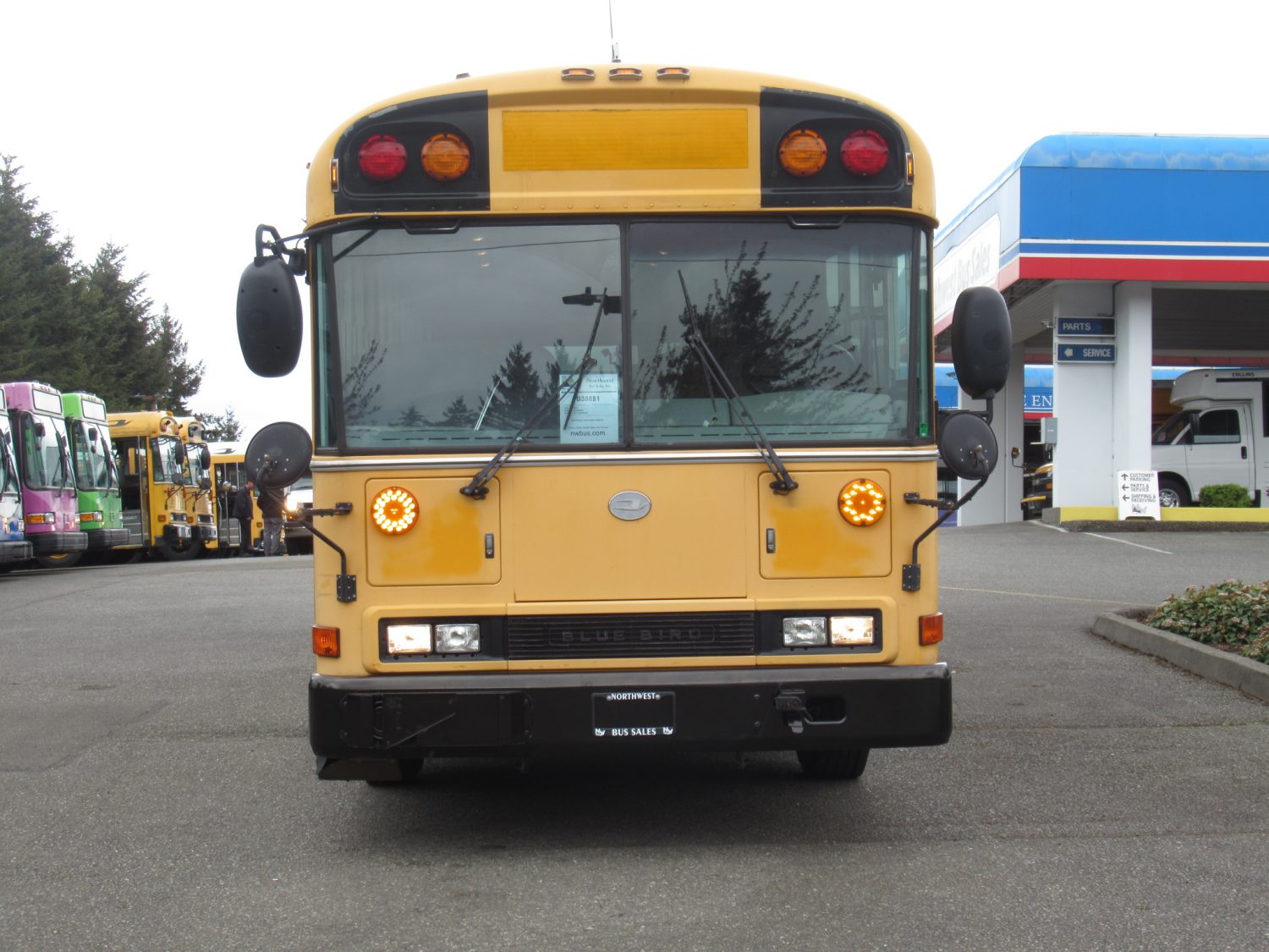 2007 Bluebird All American 84 Passenger School Bus - B38881 - Image 12