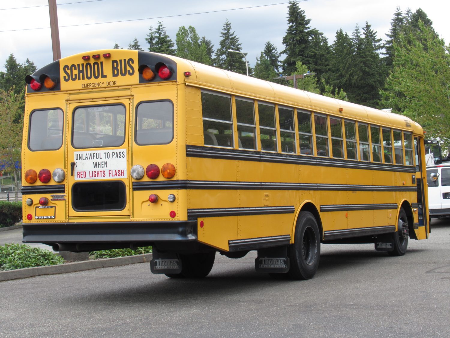 2007 Thomas Saf-T-Liner 78 Passenger School Bus - B74958 - Image 3