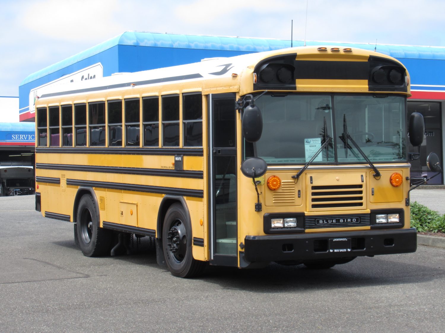 2009 Blue Bird All American 48 Passenger Short School Bus - B56638