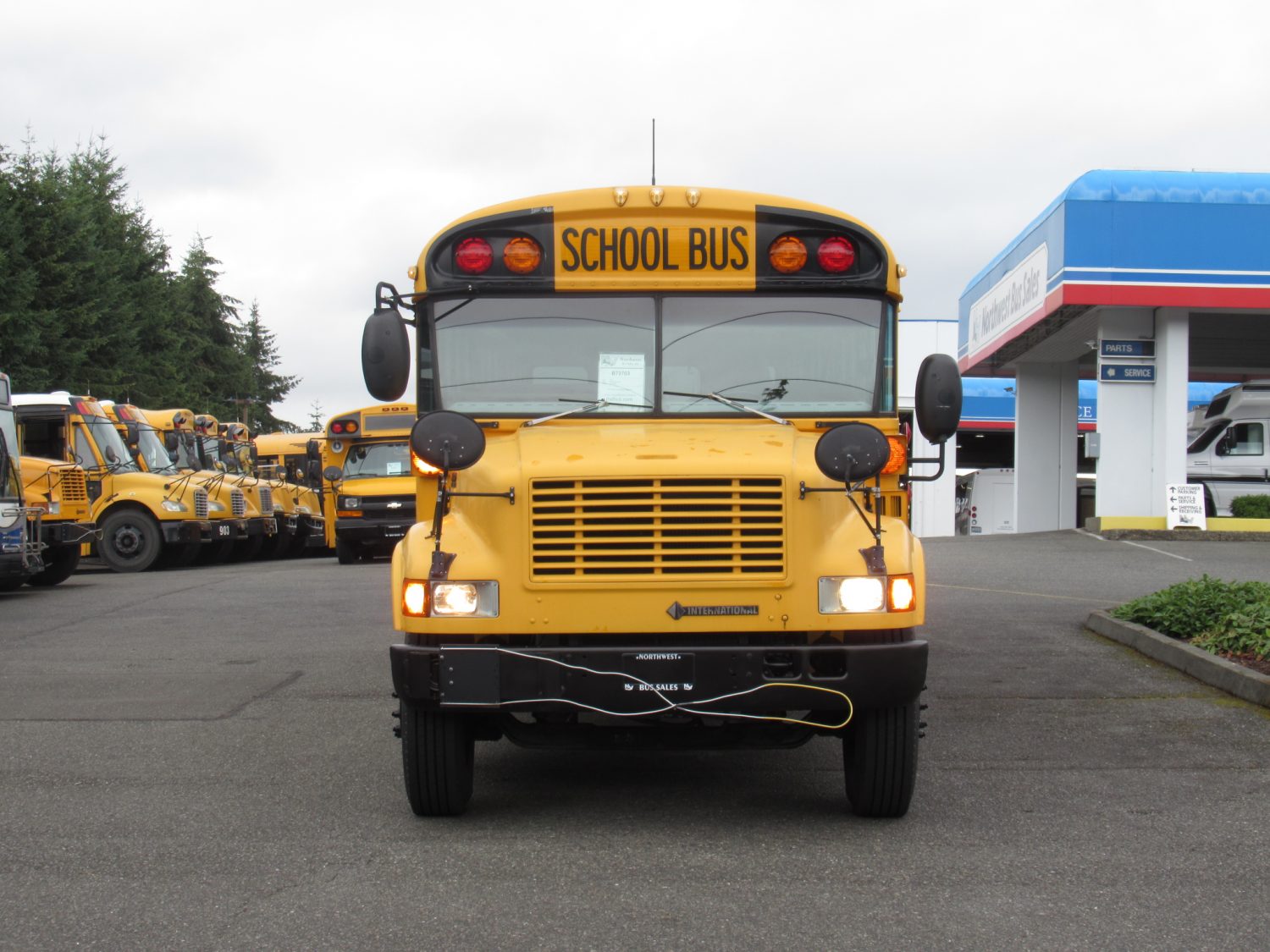 2004 International Blue Bird Conventional 72 Passenger School Bus - B73703 - Image 12