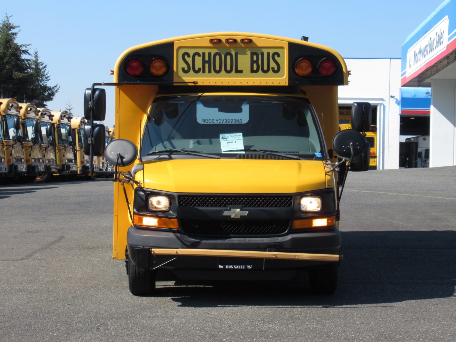 2011 Chevrolet Thomas 10+1 ADA Type-A School Bus - B64114 - Image 12