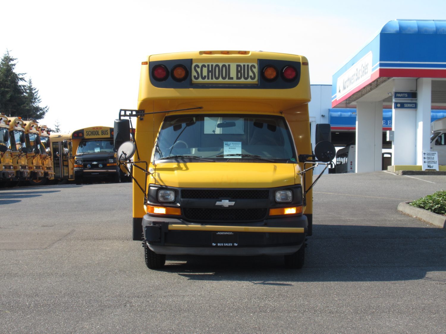 2006 Chevrolet Girardin 12 Passenger + 1 Wheelchair Type-A School Bus - B50662 - Image 12