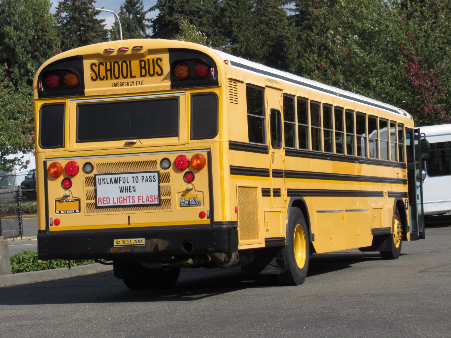 2007 Blue Bird All American 72 Passenger School Bus - B38877 - Image 3