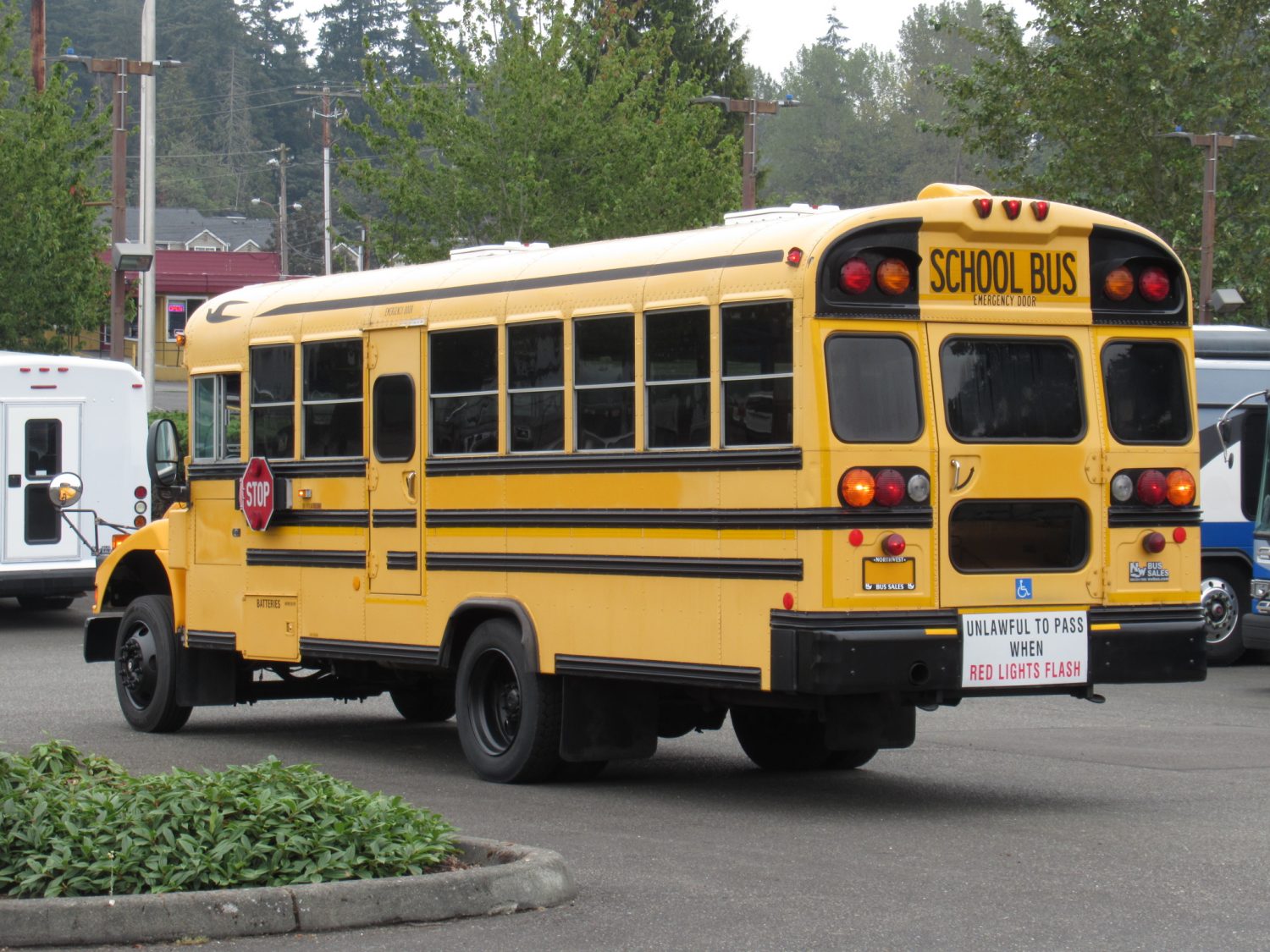 2006 Bluebird Vision 18+2 ADA Short School Bus - B31673 - Image 4