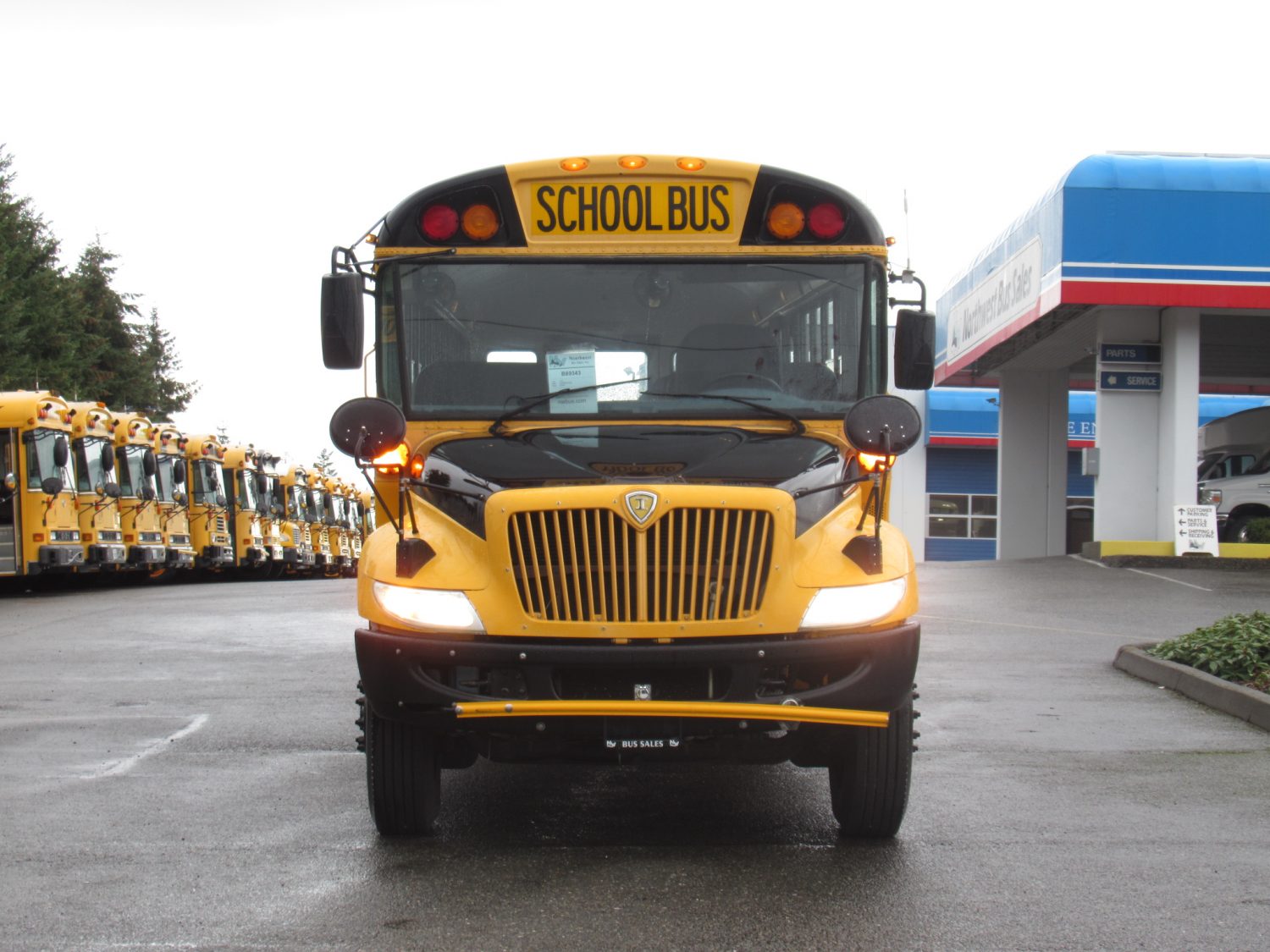 2010 IC CE-300 71 Passenger School Bus - B89343 - Image 12