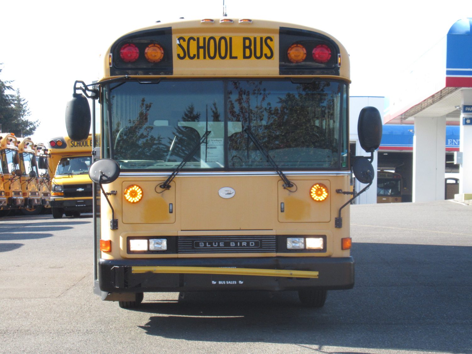 2007 Blue Bird All American 84 Passenger School Bus - B38880 - Image 12
