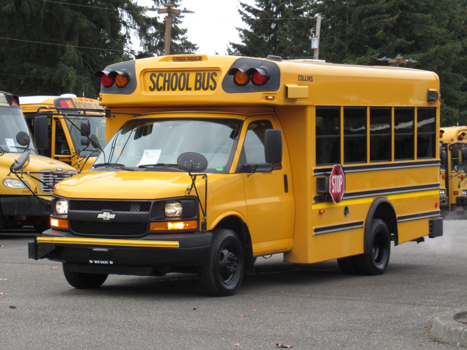 2008 Chevrolet Collins Super Bantam 22 Passenger Type-A School Bus - B71579 - Image 2