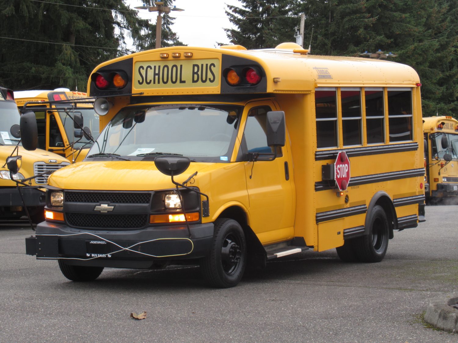 2009 Chevrolet Thomas 24 Passenger Type-A School Bus - B56571 - Image 2