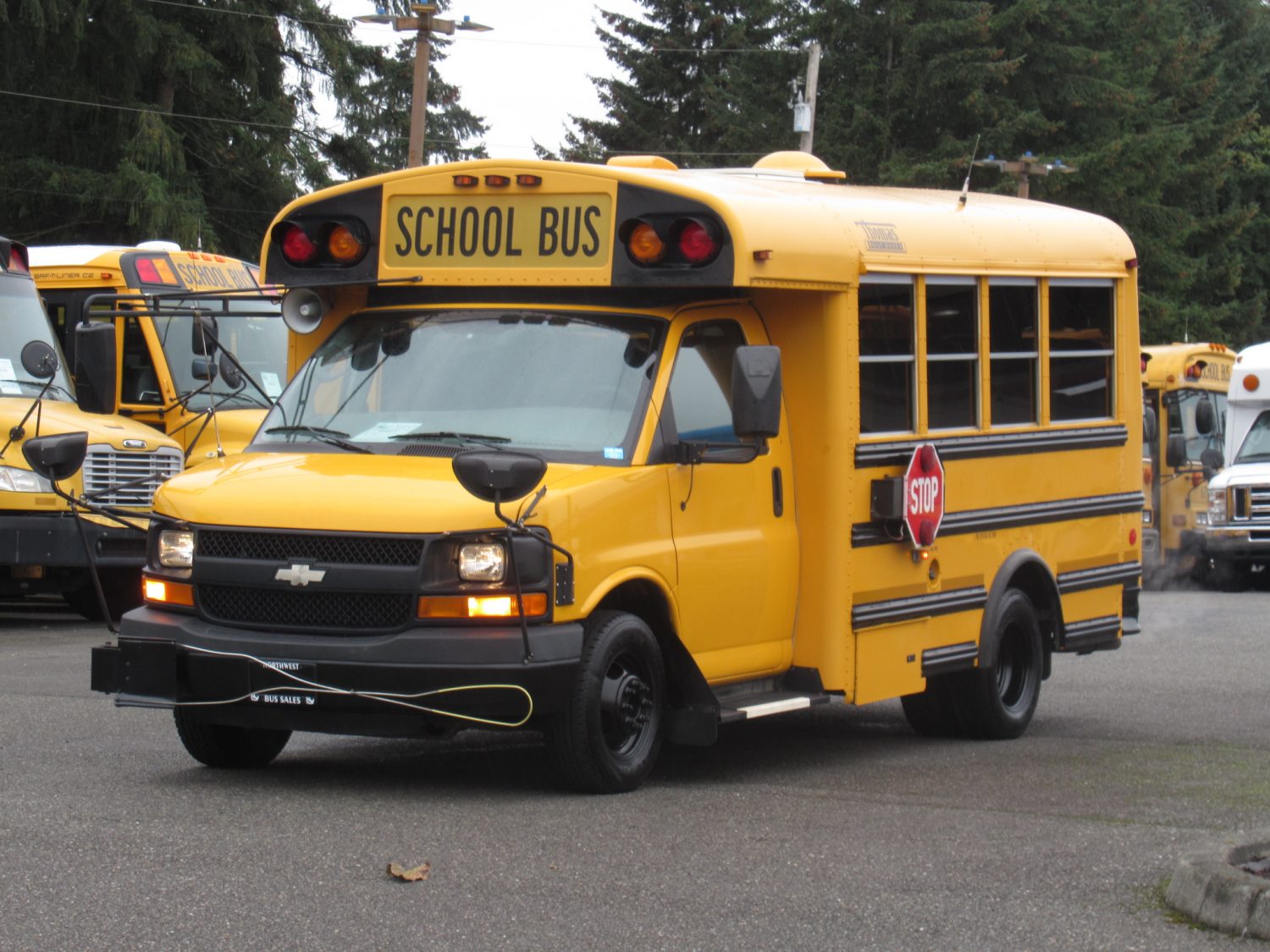 2010 Chevrolet Thomas 24 Passenger Type-A School Bus - B36431 - Image 2