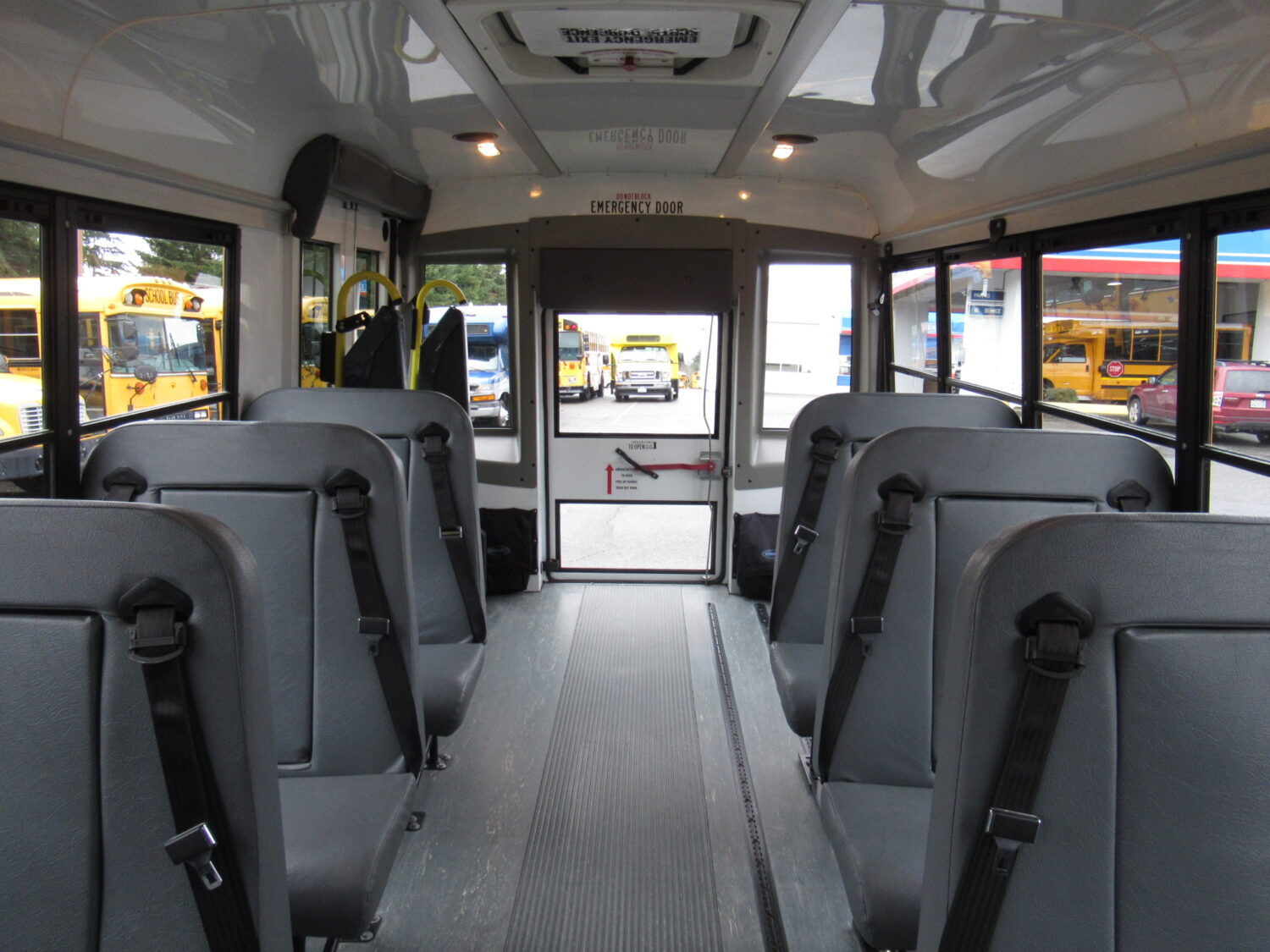 2013 Chevrolet Girardin 12 Passenger + 1 Wheelchair Type-A School Bus - B13280 - Image 6