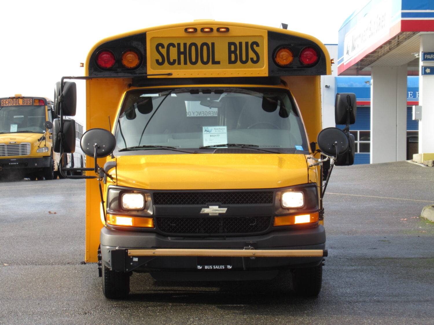 2012 Chevrolet Thomas 16+1 ADA Type-A School Bus - B92177 - Image 12