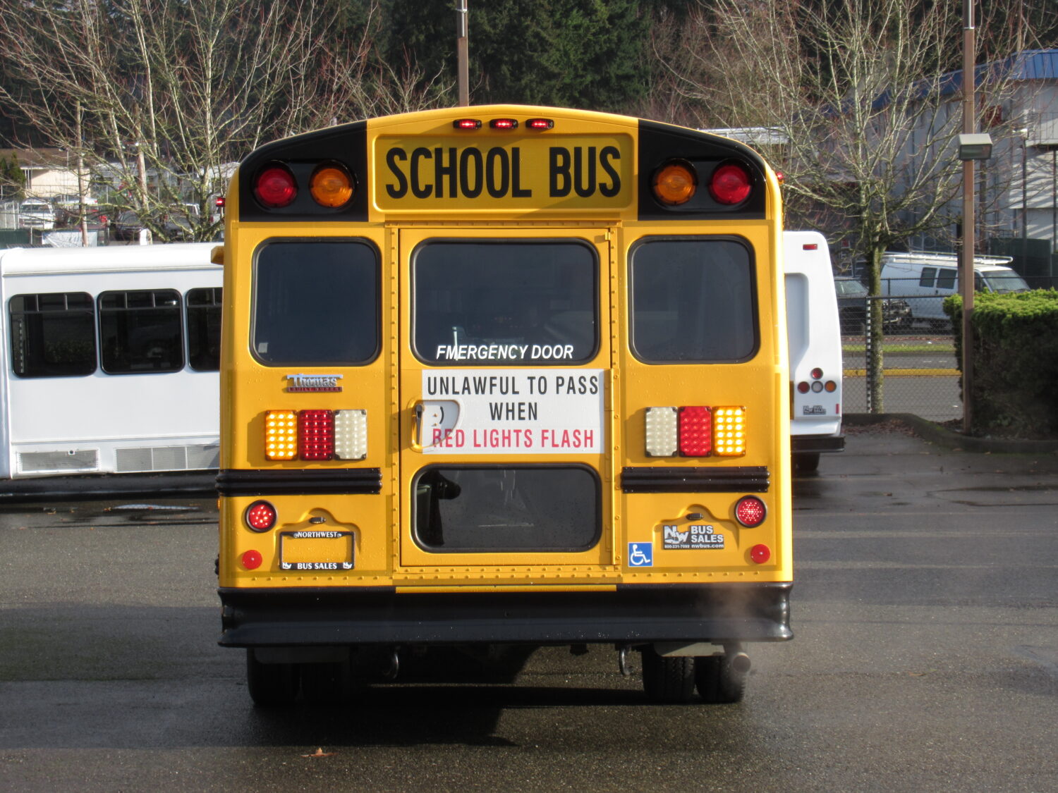 2012 Chevrolet Thomas 16+1 ADA Type-A School Bus - B92177 - Image 11