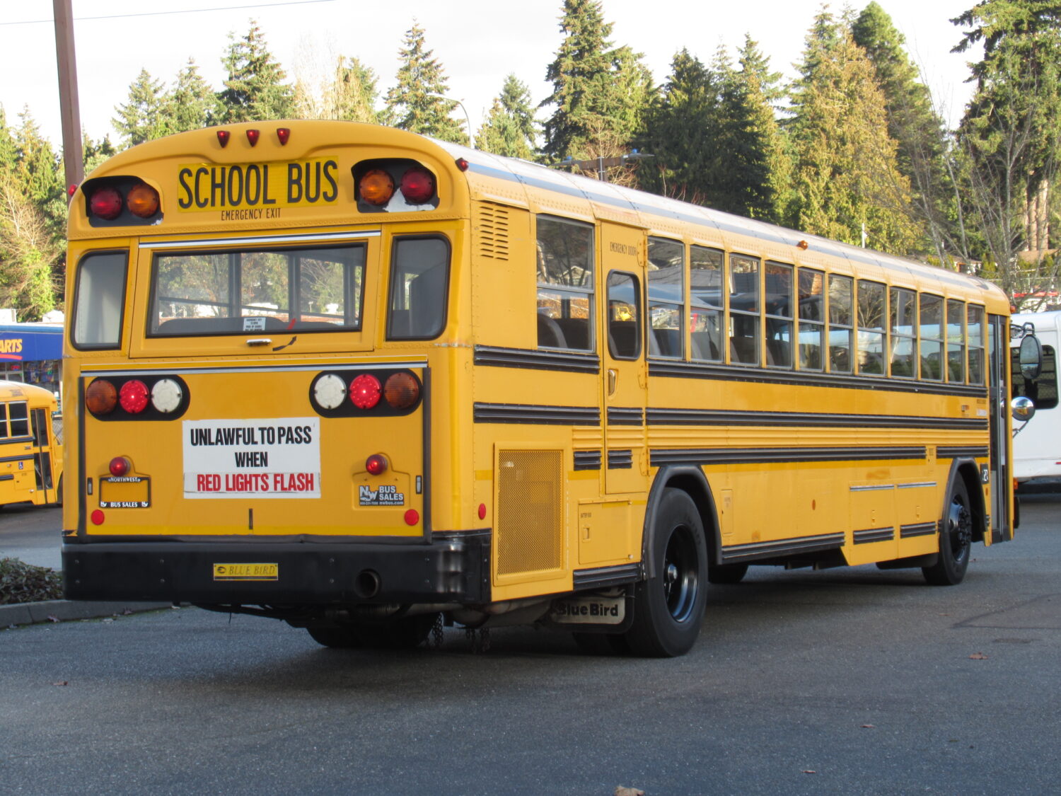2003 Blue Bird All American 84 Passenger School Bus - B08898 - Image 3