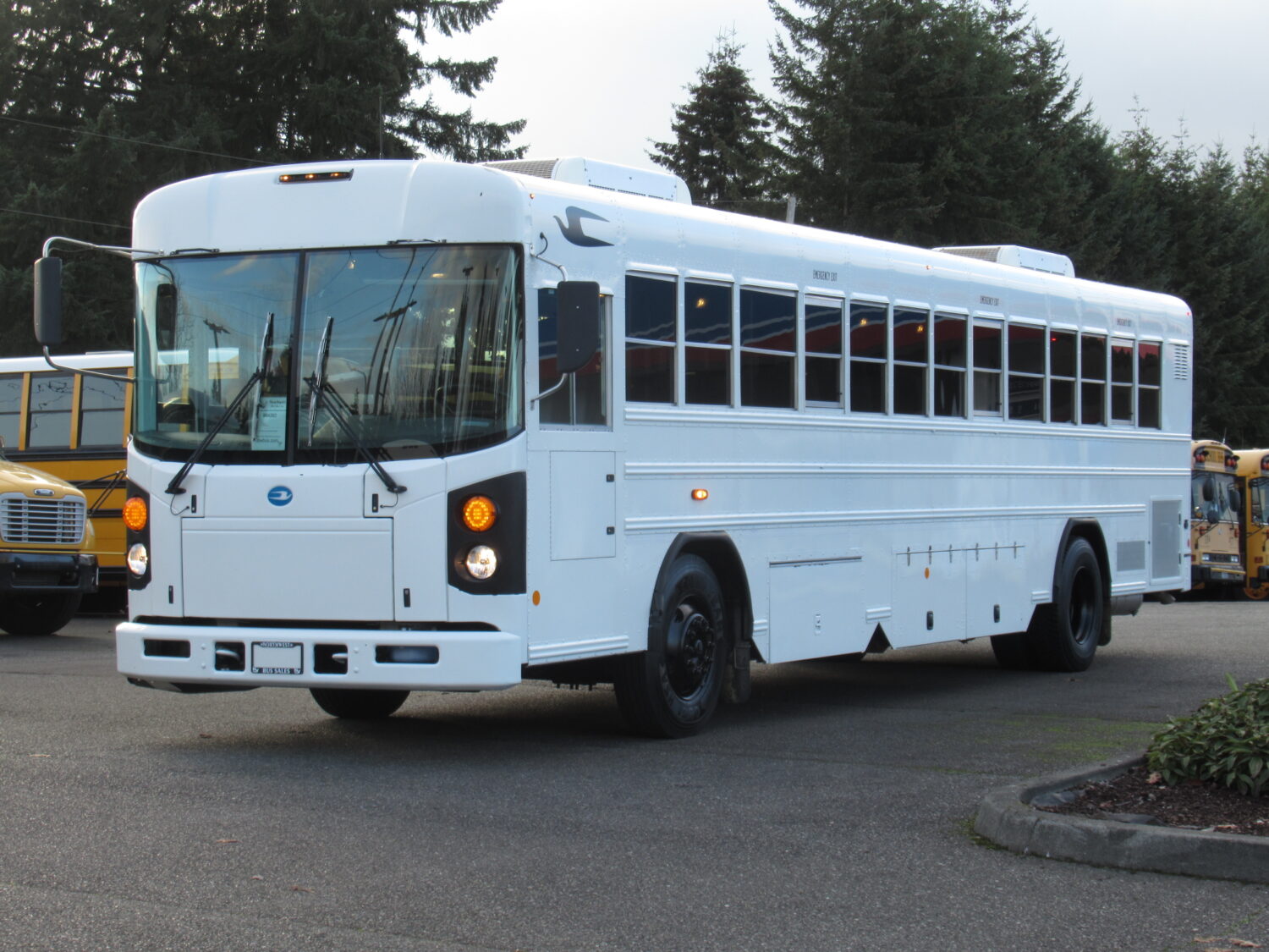 2012 Blue Bird All American 36 Passenger + Interior Luggage Commercial Bus - B84202 - Image 2