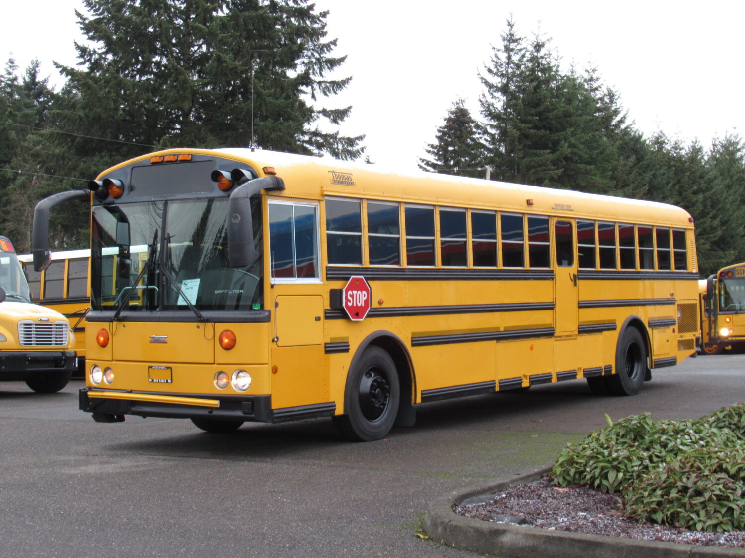 2005 Thomas HDX 78 Passenger School Bus - B56733 - Image 2