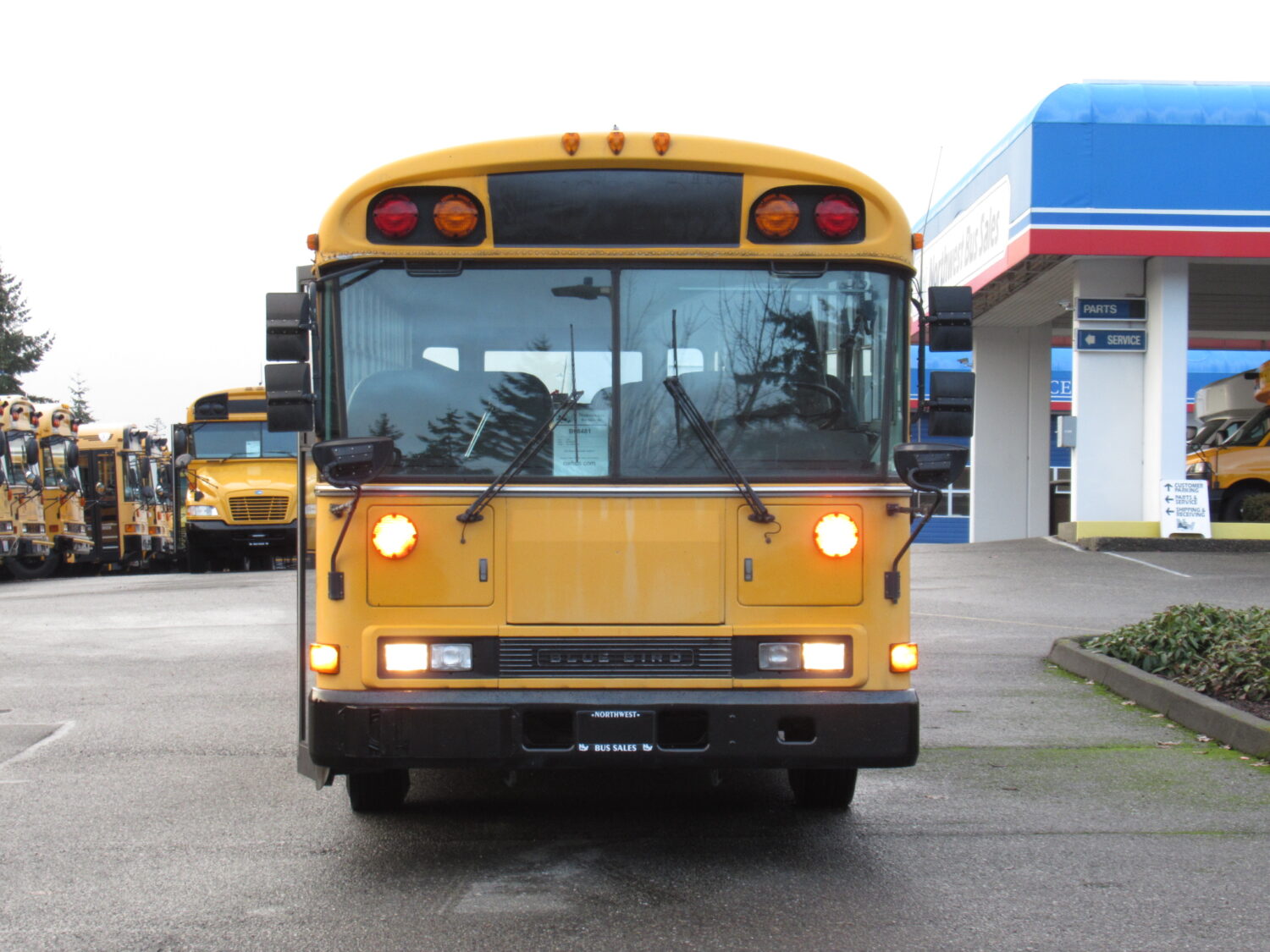 2001 Blue Bird All American 81 Passenger School Bus - B98481 - Image 12