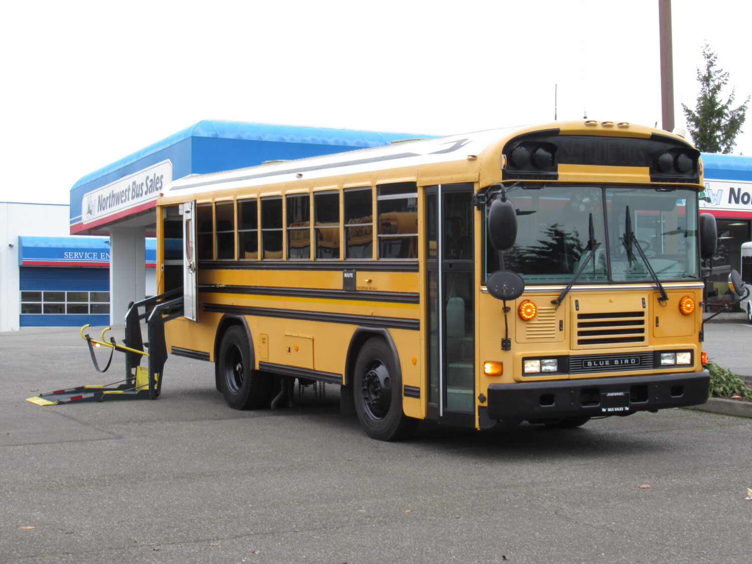 2007 Blue Bird All American 24 Passenger + 1 Wheelchair Short School Bus - B43206