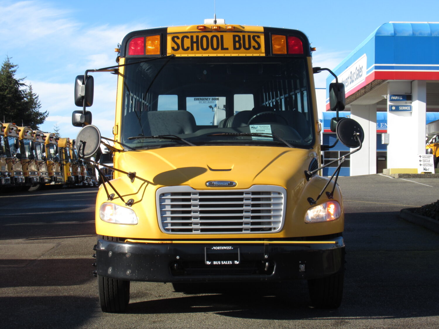 2009 Thomas Saf-T-Liner C2 71 Passenger School Bus - B74394 - Image 12