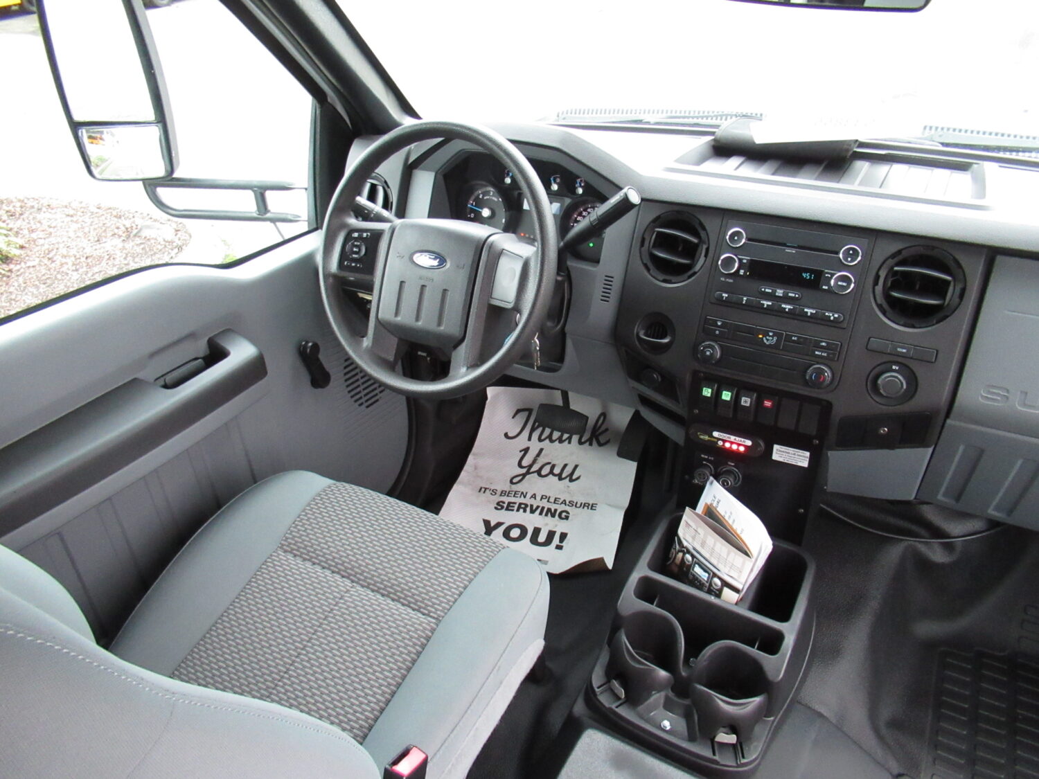 2012 Ford F550 Goshen G-FORCE 24 Passenger ADA Shuttle Bus - S33855 - Image 5