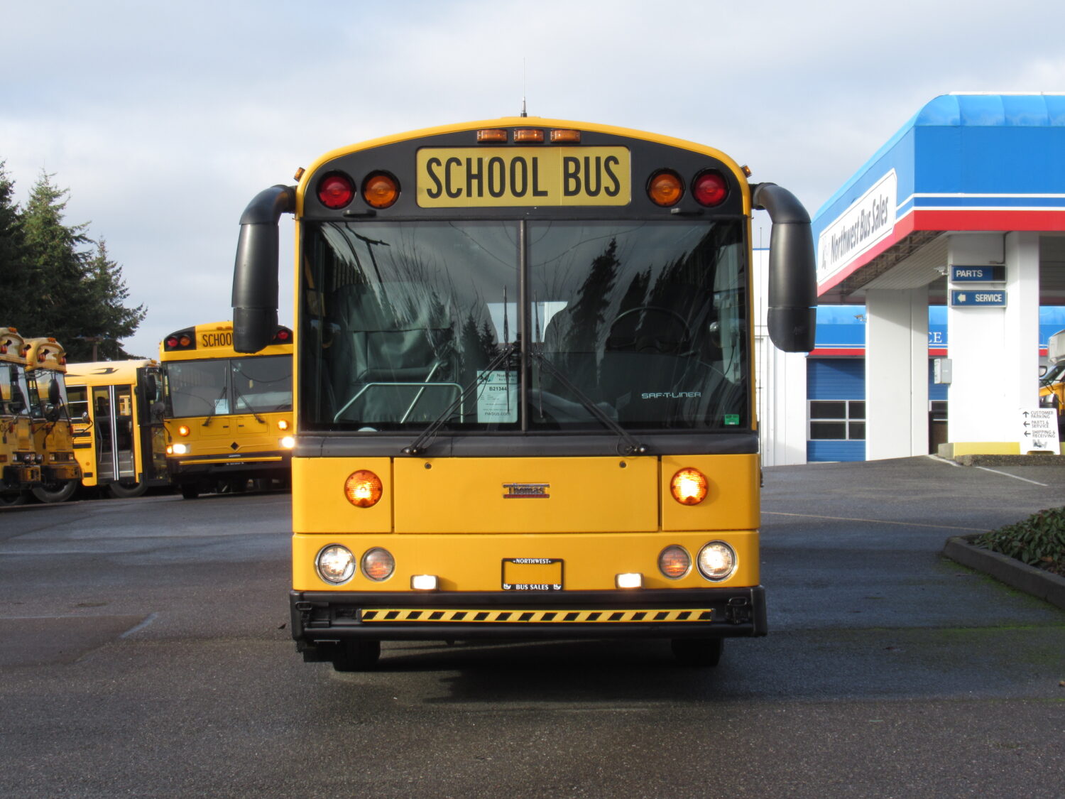 2010 Thomas HDX 78 Passenger School Bus - B21344 - Image 12