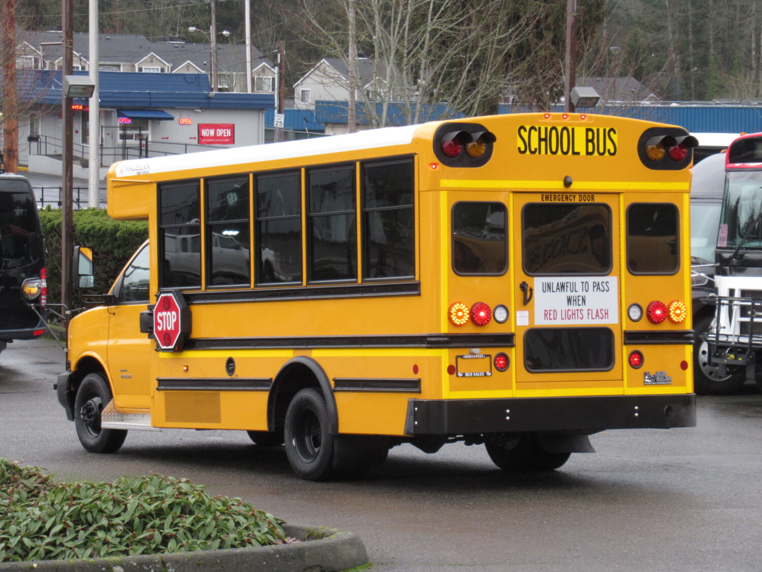 2023 Chevrolet Magellan 30 Passenger Type-A School Bus - B11981 - Image 4
