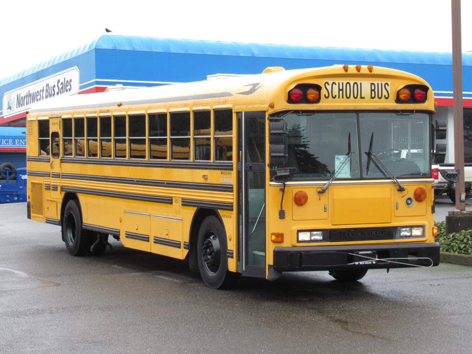 2001 Blue Bird All American 78 Passenger School Bus - B98696