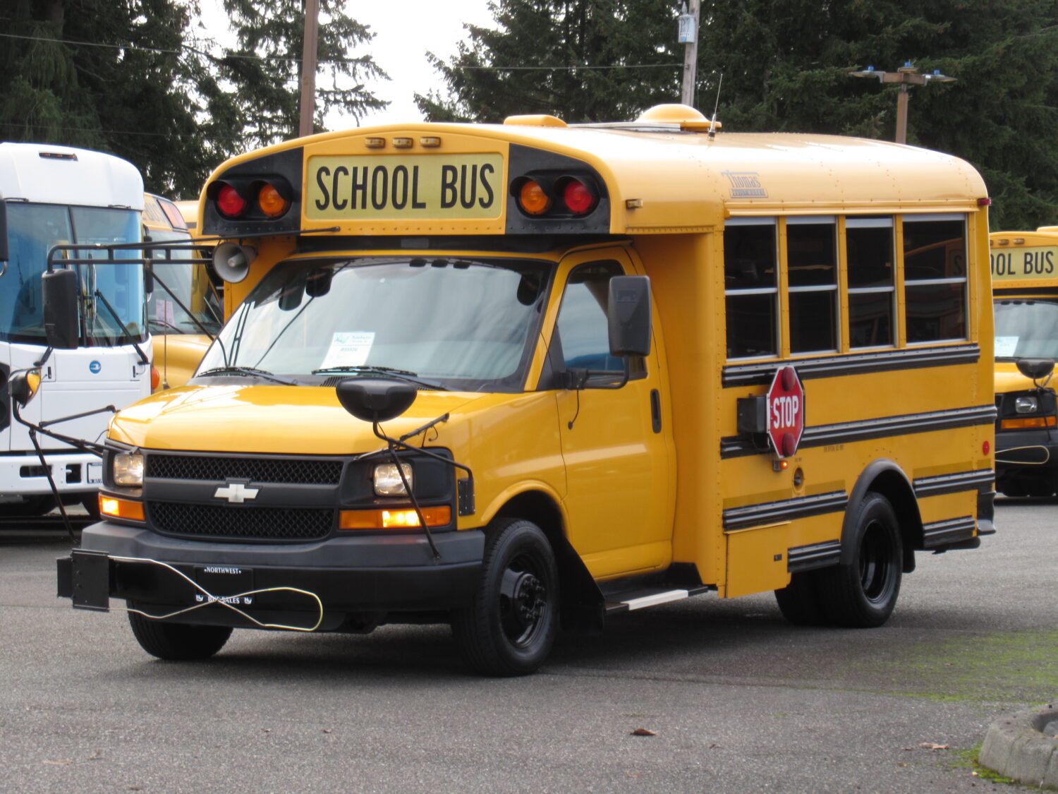 2009 Chevrolet Thomas 24 Passenger Type-A School Bus - B55526 - Image 2