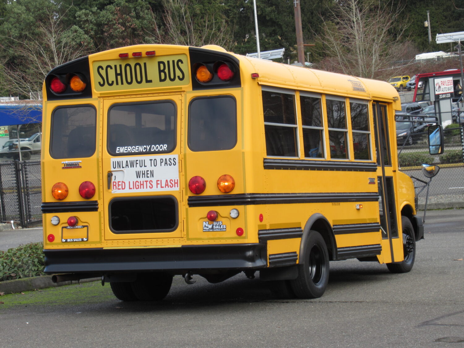 2009 Chevrolet Thomas 24 Passenger Type-A School Bus - B59476 - Image 3