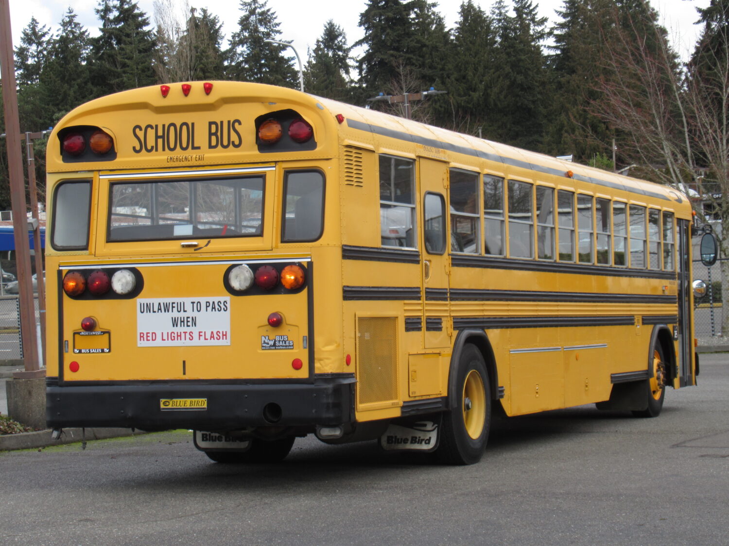 2005 Blue Bird All American 81 Passenger School Bus - B18623 - Image 3