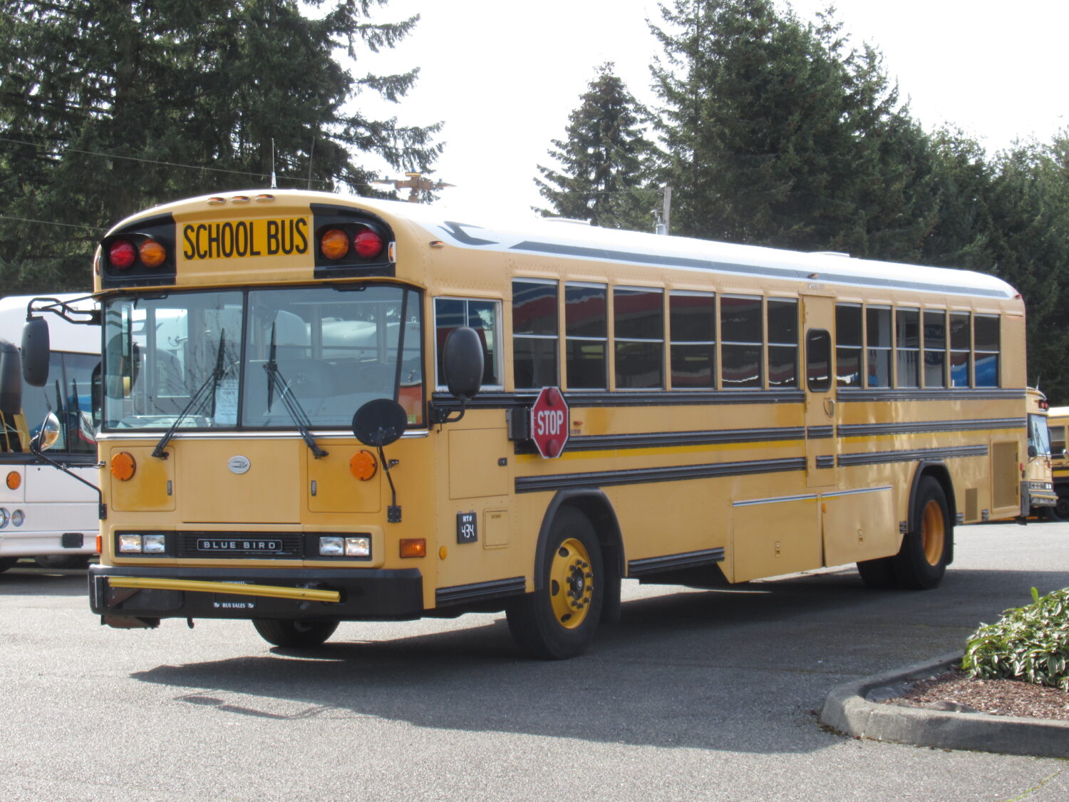 2007 Blue Bird All American 84 Passenger School Bus - B38879 - Image 2